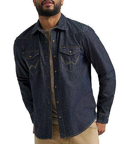 Wrangler Regular Fit Denim Shirt