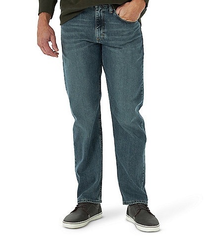 Wrangler® Relaxed Fit Straight Leg Denim Jeans