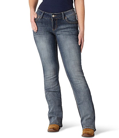 Wrangler® Retro Sadie Low Rise Stitch Pocket Bootcut Jeans