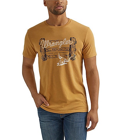 Wrangler® Short Sleeve Cowboy Ranch T-Shirt