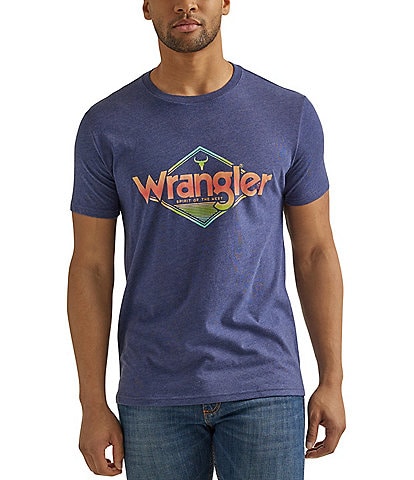 Wrangler® Short Sleeve Logo Graphic T-Shirt