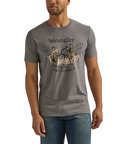 Wrangler Short Sleeve National Rodeo T-Shirt