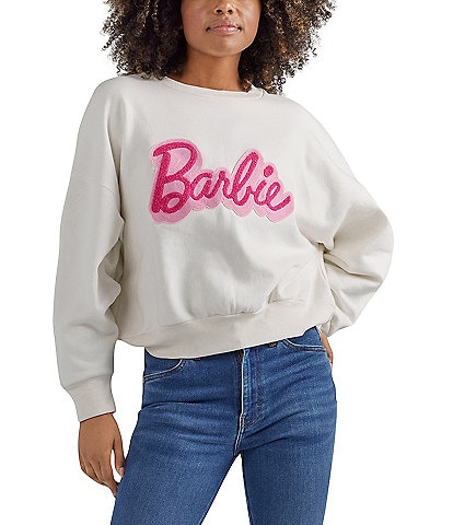 Wrangler® X Barbie™ Logo Graphic Sweatshirt