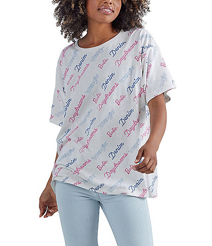 Wrangler® X Barbie™ Printed Boyfriend T-Shirt