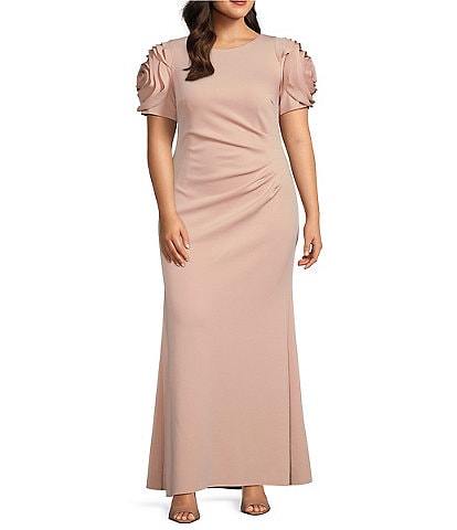 IN'VOLAND Plus Size Club Dresses for Women Party Night Prom Ball Gown  Wedding Bridesmaid Midi Dress : : Clothing, Shoes & Accessories