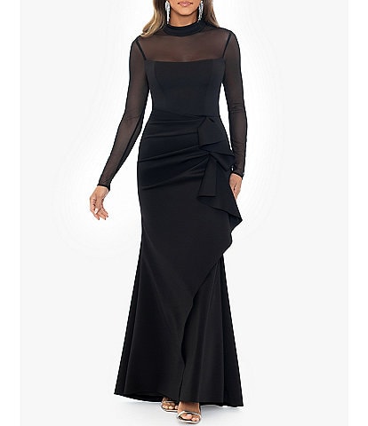 Dillards black shop formal dress