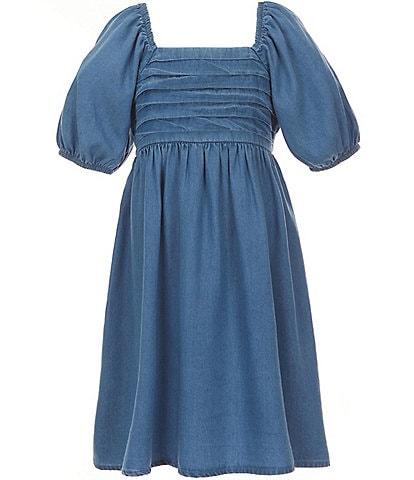 Xtraordinary Big Girls 7-16 Elbow-Sleeve Fit-And-Flare Dress