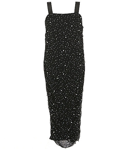 Xtraordinary Big Girls 7-16 Sequin-Embellished Midi Dress