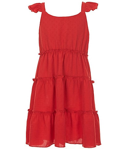 Xtraordinary Big Girls 7-16 Sleeveless Tiered A-Line Dress