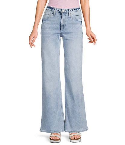 YMI Jeanswear Bella High Rise Wide Leg Jeans