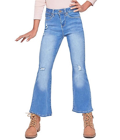 YMI Jeanswear Big Girls 7-14 Bell Bottom Essential Clean Hem Jeans