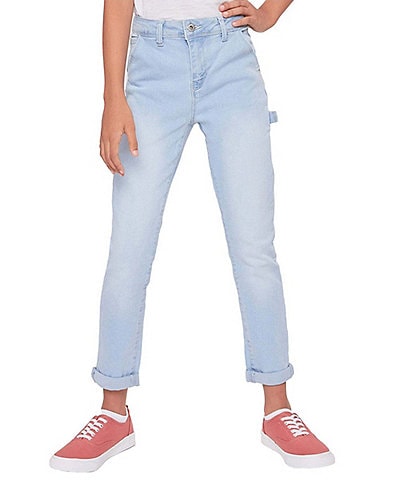 YMI Jeanswear Big Girls 7-14 Roll-Cuff Carpenter Jeans