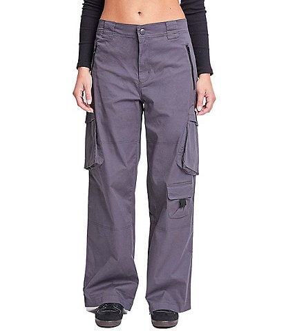 YMI Jeanswear High Rise Relaxed Straight Leg Cargo Pants