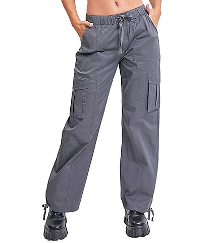 YMI Jeanswear Mid Rise Pull On Cargo Pants