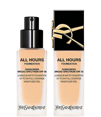 Yves Saint Laurent Beaute All Hours Luminous Matte Foundation 24H Longwear SPF 30 with Hyaluronic Acid