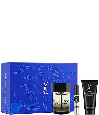 Yves Saint Laurent Beaute La Nuit de L'Homme Eau de Toilette 3-Piece Gift Set