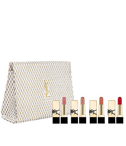 Yves Saint Laurent Beaute Lip Essentials 5-Piece Gift Set