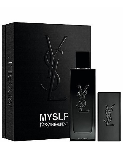 Yves Saint Laurent Beaute MYSLF Eau de Parfum and Cleansing Bar Gift Set for Men