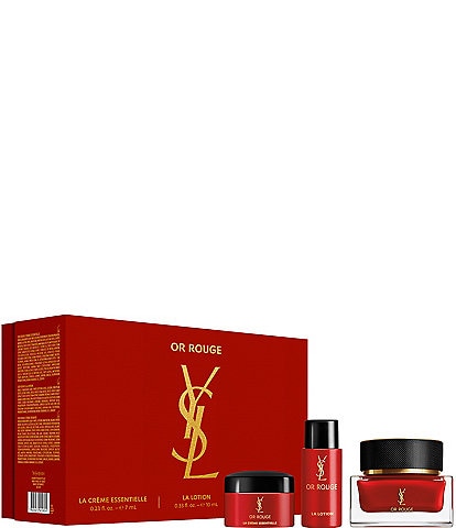 Yves Saint Laurent Beaute Or Rouge Luxury Skincare Trio Gift Set