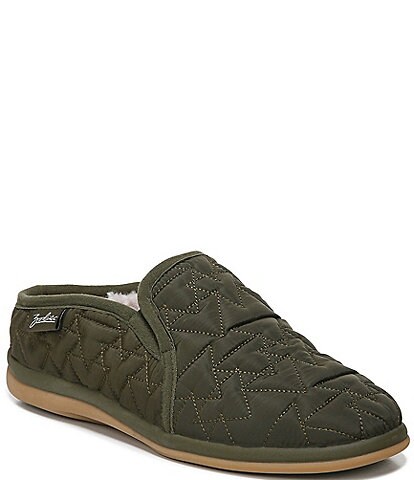Zodiac Preston Quilted Nylon Faux Fur Lined Slip-Ons