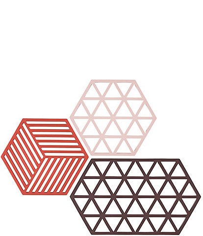 Zone Denmark Hexagon & Triangle Trivets, Set of 3