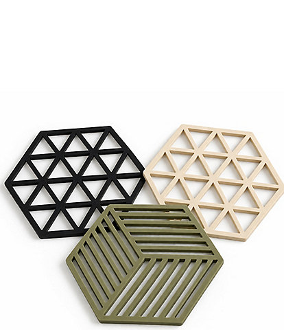 Zone Denmark Hexagon Mixed Trivets, Set of 3