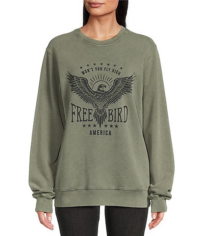 Zutter Long Sleeve Free Bird Sweatshirt