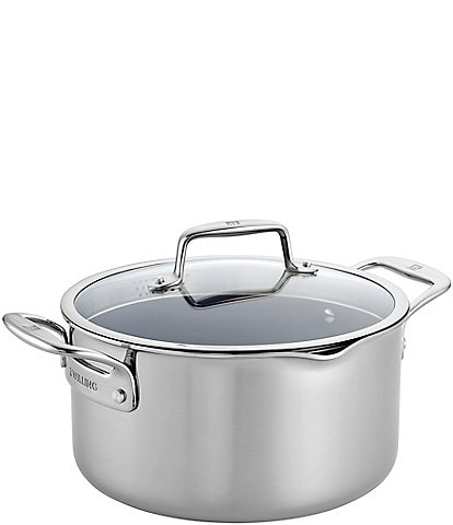 Zwilling Clad CFX 6-qt Stainless Steel Ceramic Nonstick Dutch Oven