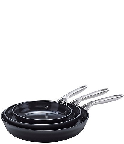 Zwilling Motion Ceramic Hard Anodized 3-Piece Fry Pan Set