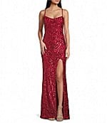 b. darlin patterned glitter mesh sweetheart neck off-the-shoulder dress B. Darlin Floral Print Sweetheart Neck Bustier Spaghetti Strap Flutter  Sleeve Ruffle Dress at Hamilton Place in Chattanooga, TN