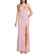 b. darlin patterned glitter mesh sweetheart neck off-the-shoulder dress B Darlin Juniors' Lace Sweetheart Double-Strap Dress