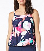 Beach House Kerry Mesh Layer Avalon Floral Print Underwire Tankini