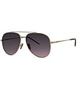 Givenchy Unisex GV Speed 64mm Aviator Sunglasses | Dillard's
