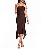jonathan simkhai denim dress - Eleodra Mini - Zanpa Hidden zip at backUnlinedShell Elie Saab Spring 2003 colo Size:22 (US 18)