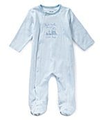 Little Me Baby Boy Thank Heaven Gown and Hat Set by Little Me
