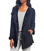 ugg isla fleece lounge cardigan