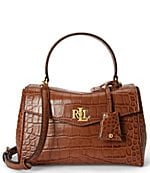 Lauren Ralph Lauren Marcy 26 Small Satchel Bag | Dillard's