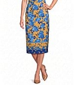 Alex Marie Coordinating Shirley Printed Satin Skirt | Dillard's