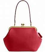COACH Kisslock 30 East West Leather Frame Shoulder Bag | Dillard's