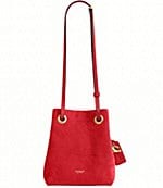 COACH Jade Leather Drawstring Bucket Bag | Dillard's