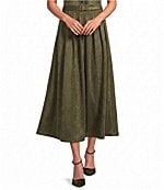 Alex Marie Coordinating Shirley Printed Satin Skirt | Dillard's