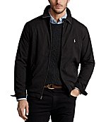 RALPH LAUREN / シルク ウール ショート ジャケット ブルゾン 黒 Polo Ralph Lauren Big & Tall Softshell Mockneck Jacket | Dillard's