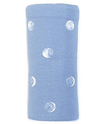 Image of Aden + Anais Baby Blue Moon Muslin Swaddle Blanket