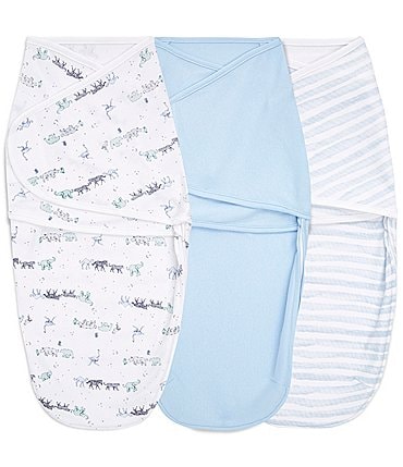 Image of Aden + Anais Rising Star Essentials Wrap Swaddles 3-Pack