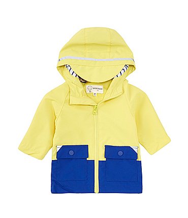 Image of Adventurewear 360 Baby Boys 3-24 Months Hooded Two Tone Raincoat