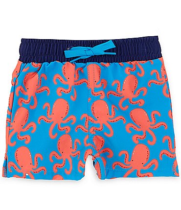 Image of Adventurewear 360 Baby Boys 3-24 Months Octopus Print Swim Trunks