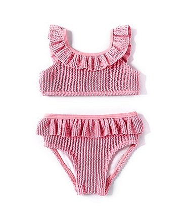 Image of Adventurewear 360 Baby Girls 3-24 Months Scrunch Two-Piece Swim Suit