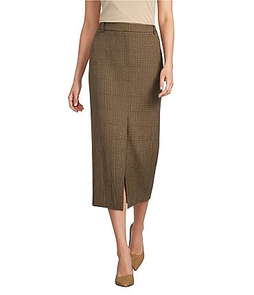 Image of Alex Marie Jackie Anywhere, Everywhere Coordinating Fly Front Midi Skirt