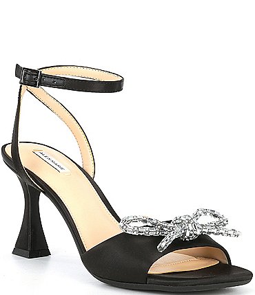 Image of Alex Marie Wylie Jeweled Bow Dress Sandals