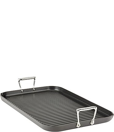 Image of All-Clad Hard-Anodized Aluminum Non-Stick Grande Grill Pan
